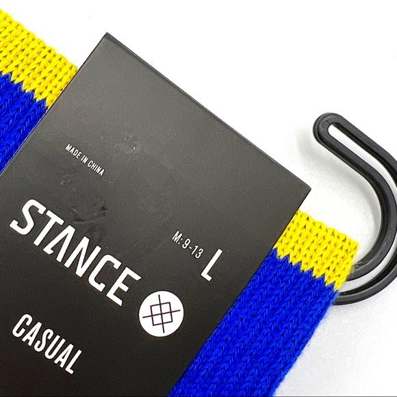 New Men’s Stance NASCAR Chase Elliot Casual Crew Socks Size 9-13 Large 1 Pair - Picture 5 of 5